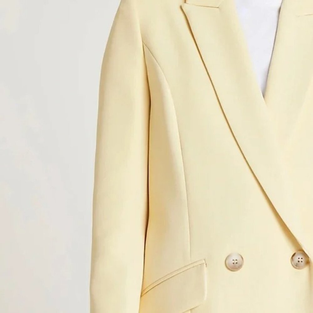 River Island Light Yellow Suit Size 4 - Picture 2 of 11